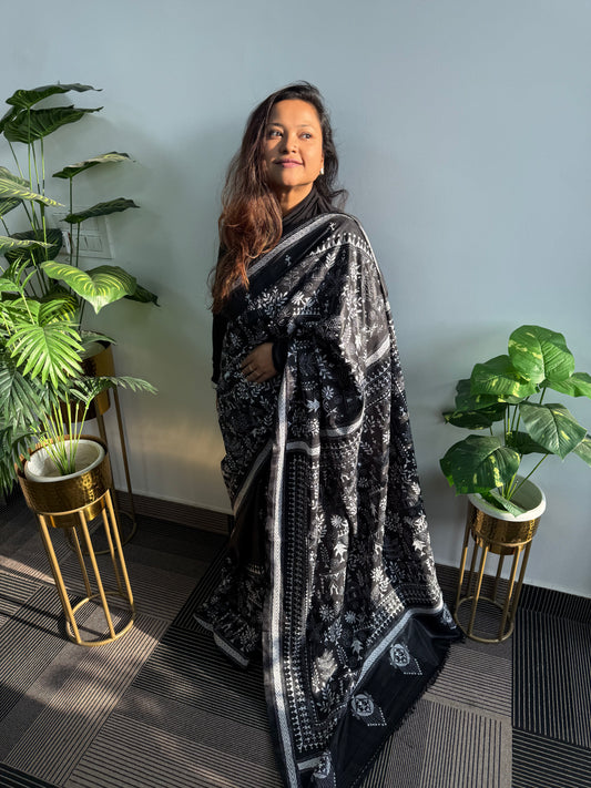 Kaalaroop Kolkata Kantha Saree