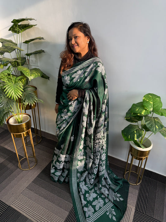 Haripushp Kolkata Kantha Saree