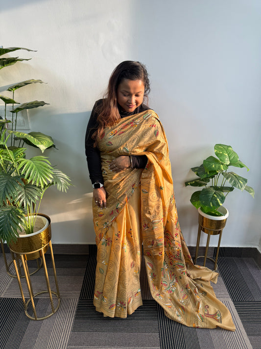 Mrinal Kolkata Kantha Saree