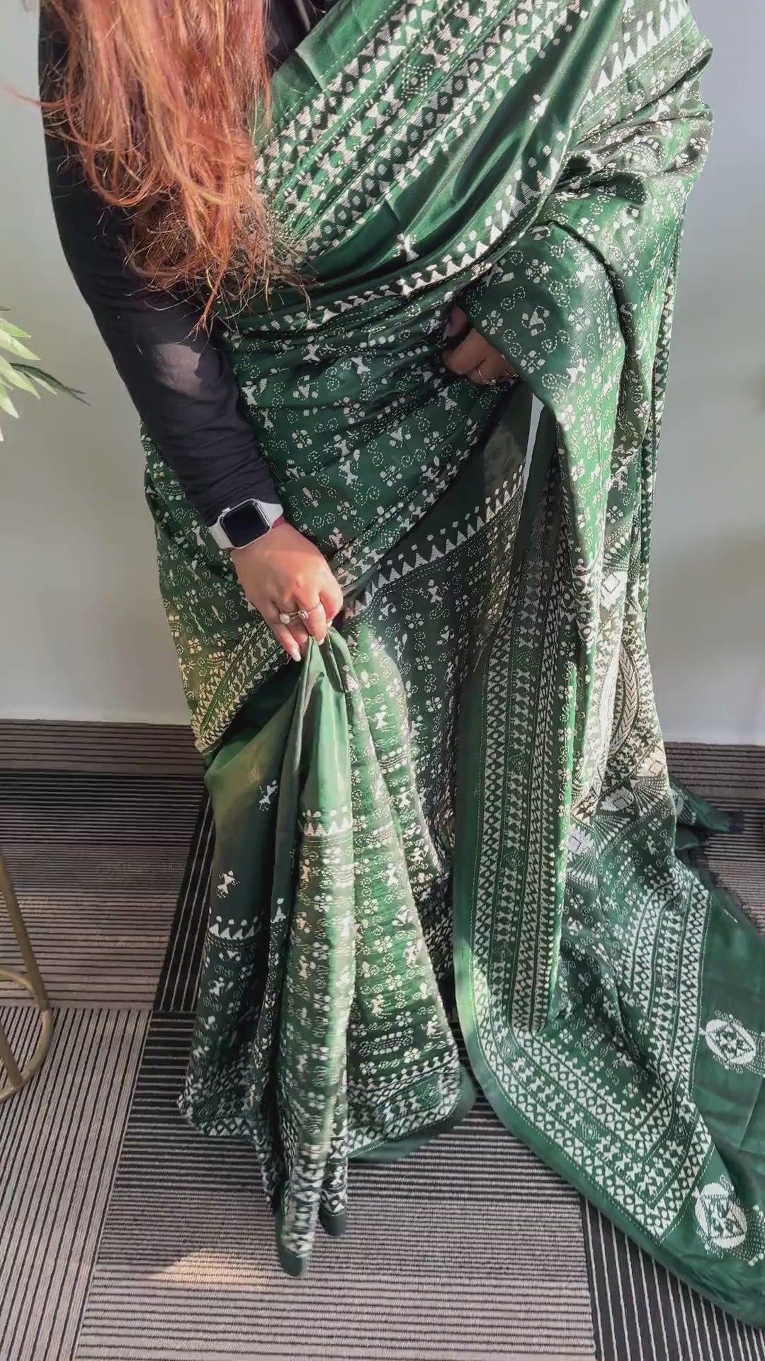 Hariroop Kolkata Kantha Saree